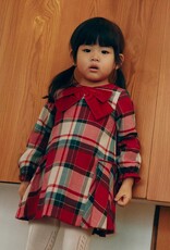 Abel & Lula Red Plaid Dress
