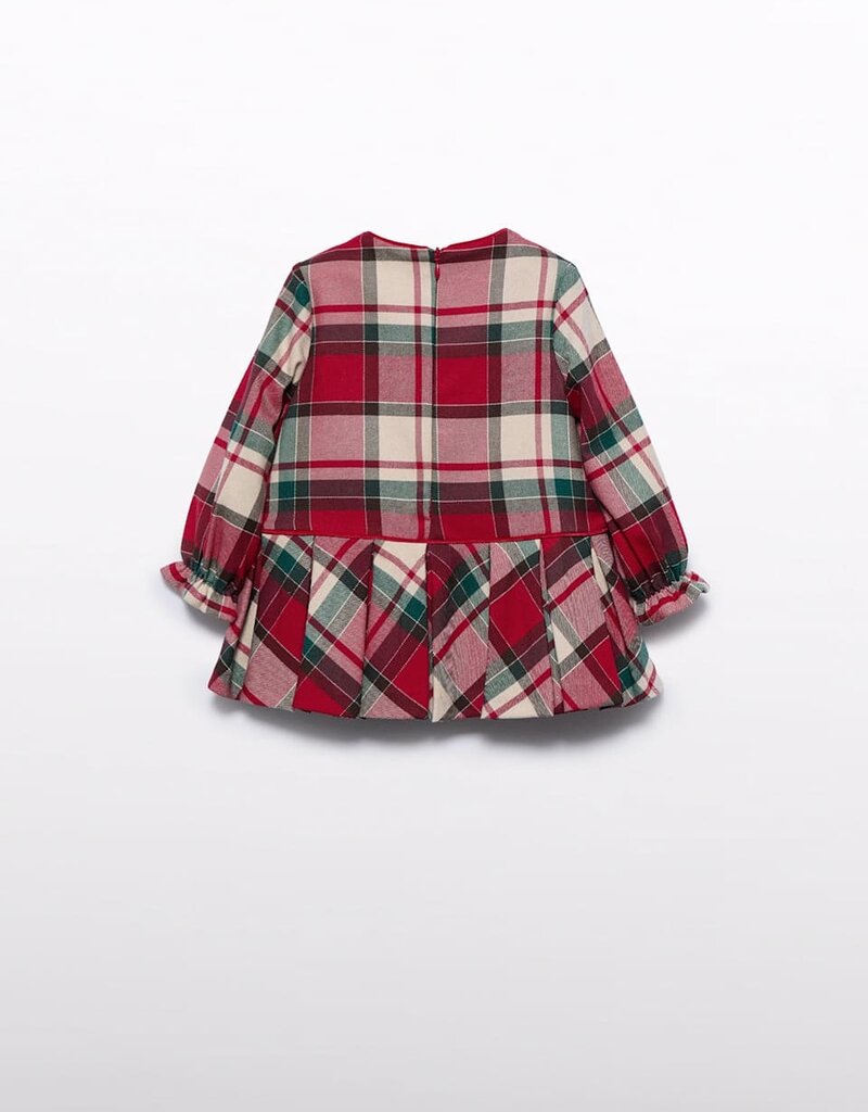 Abel & Lula Red Plaid Dress