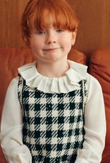 Abel & Lula Black Herringbone Dress