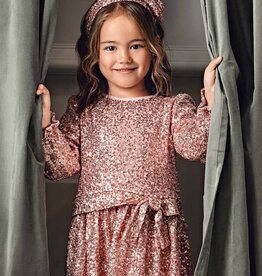 Abel & Lula SALE Rose Sequin Dress