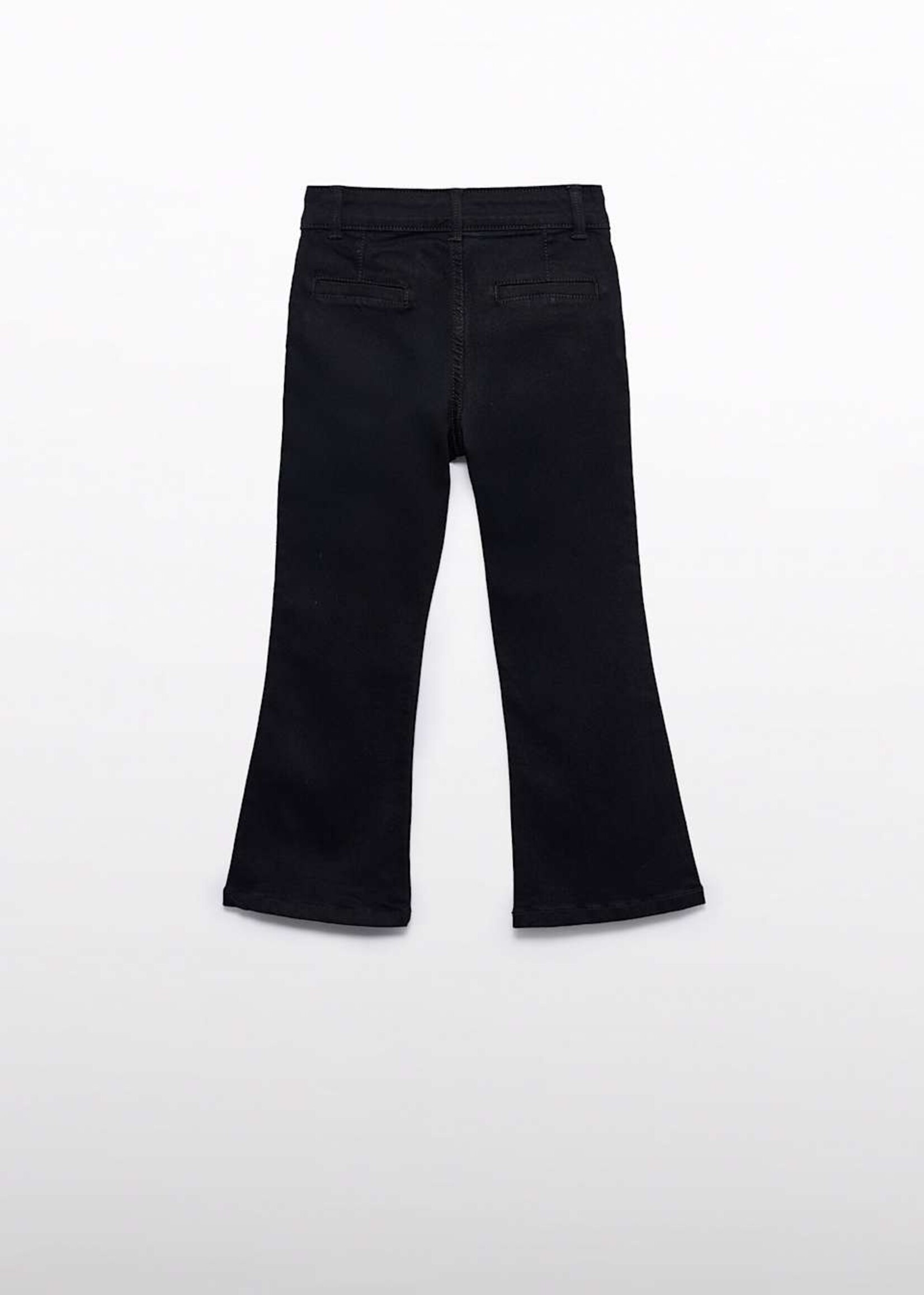 Abel & Lula Flare Denim Black Pants