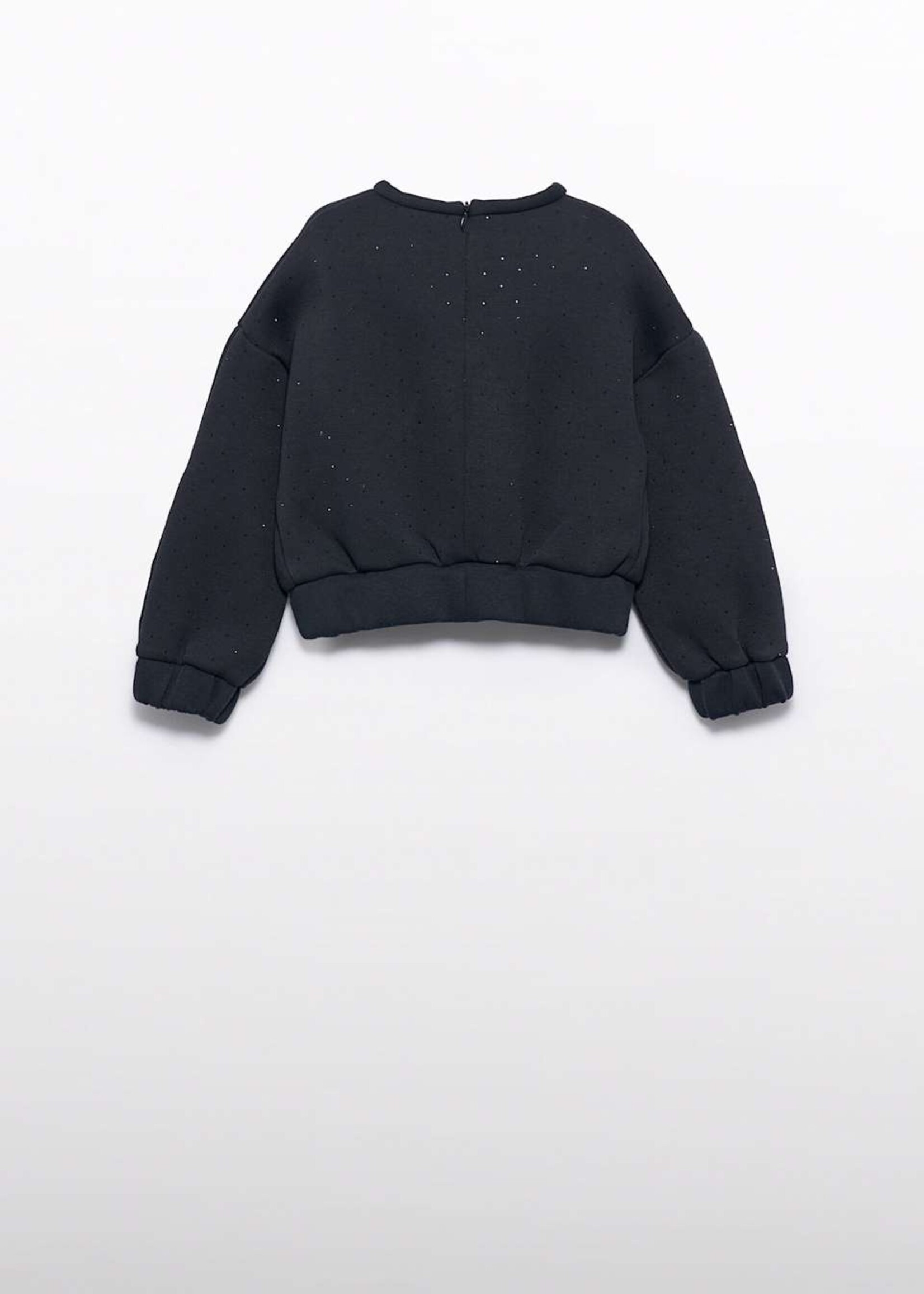 Abel & Lula Black Pullover w/Rhinestone