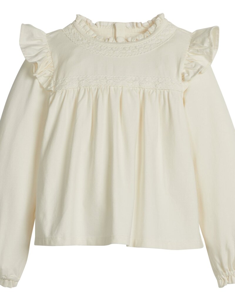 Little English Shannon Blouse Cream