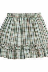 Little English Flounce Skirt Mistletoe Tartan