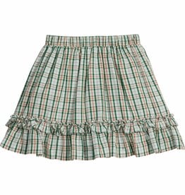 Little English SALE Flounce Skirt Mistletoe Tartan