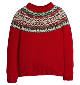 Little English Holiday Fair Isle Sweater