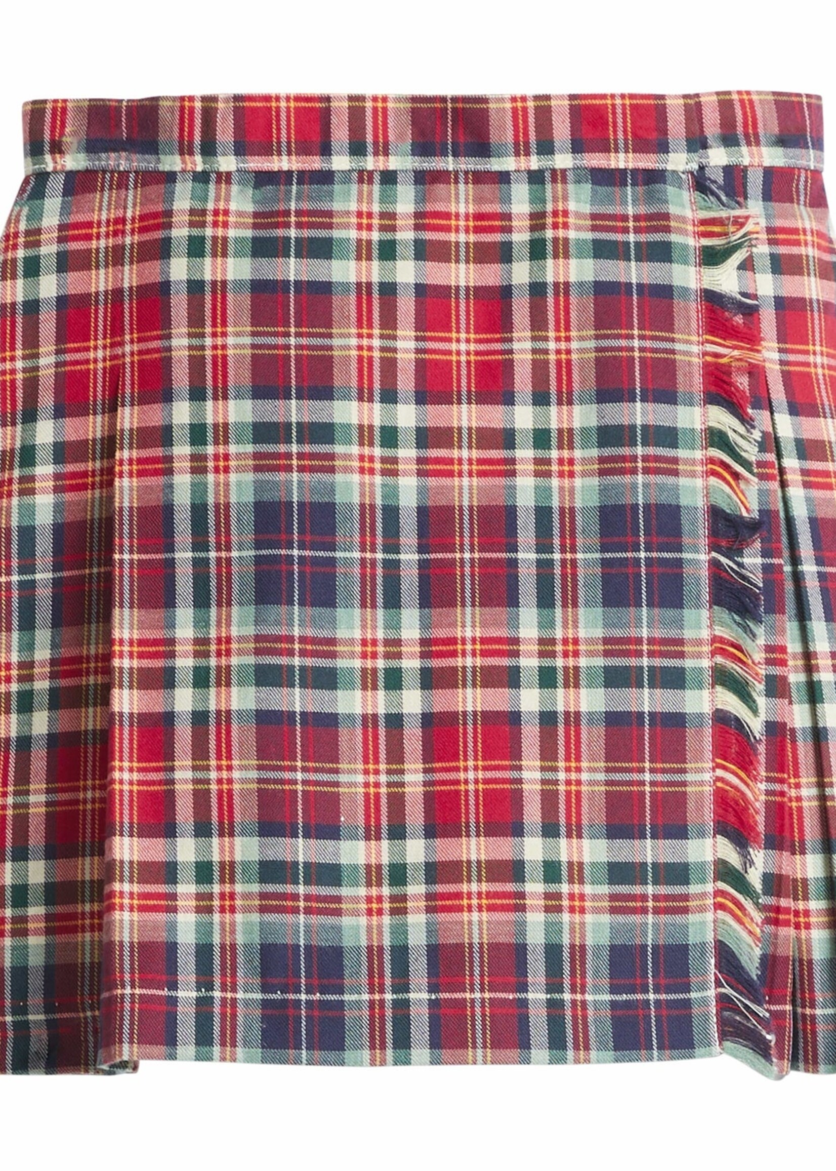Little English Fringe Skirt Middleburg Plaid