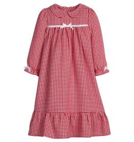 Little English Classic Nightgown Red Gingham
