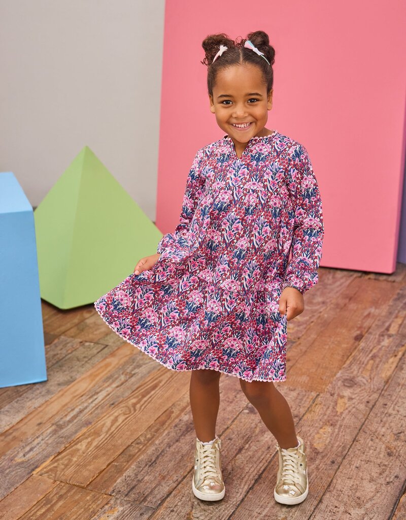 Bisby Positano Dress L/S Foxcroft Winter Floral
