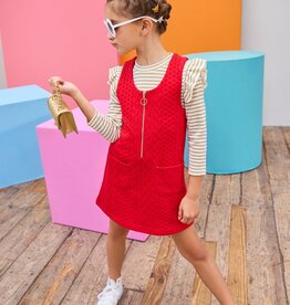 Bisby SALE Retro Jumper Cherry