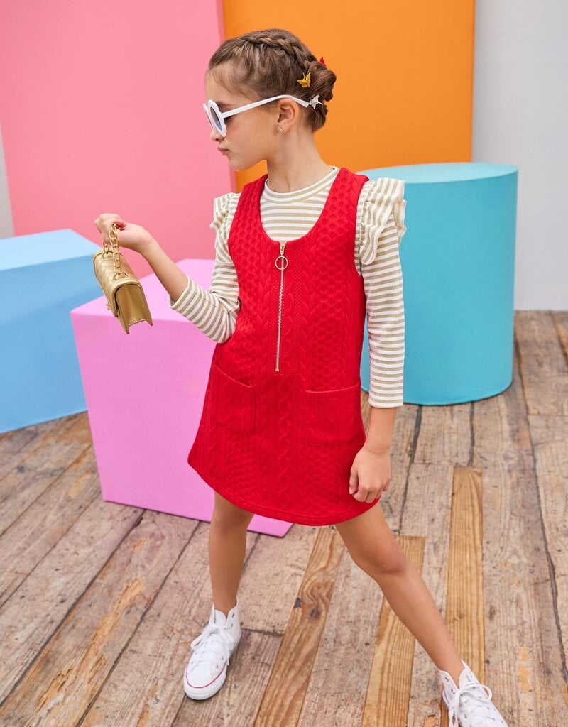 Bisby Retro Jumper Cherry
