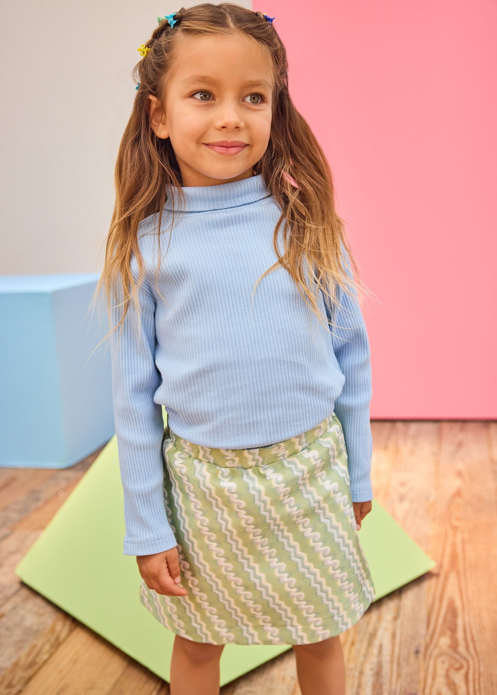 Bisby Mini Skirt Soho Sparkle Jacquard