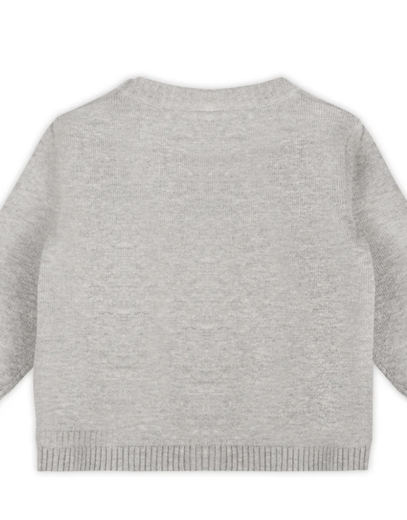 Viverano Happy Polar Bear Jacquard Knit Sweater Pullover