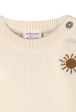 Viverano Farm Tractor Embroidered Sweater Pullover