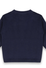 Viverano Jolly Truck Appl Sweater/Pant Set Navy