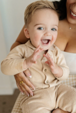 Viverano Resort Cable Knit Cardigan Pant Set Oatmeal