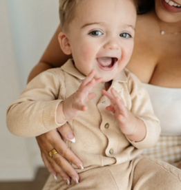 Viverano Resort Cable Knit Cardigan Pant Set Oatmeal