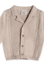 Viverano Resort Cable Knit Cardigan Pant Set Oatmeal