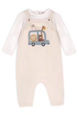 Viverano Animal Safari Car Embr Knit Overall