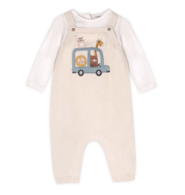 Viverano Animal Safari Car Embr Knit Overall
