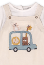 Viverano Animal Safari Car Embr Knit Overall
