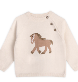 Viverano SALE Horse Jacquard Sweater