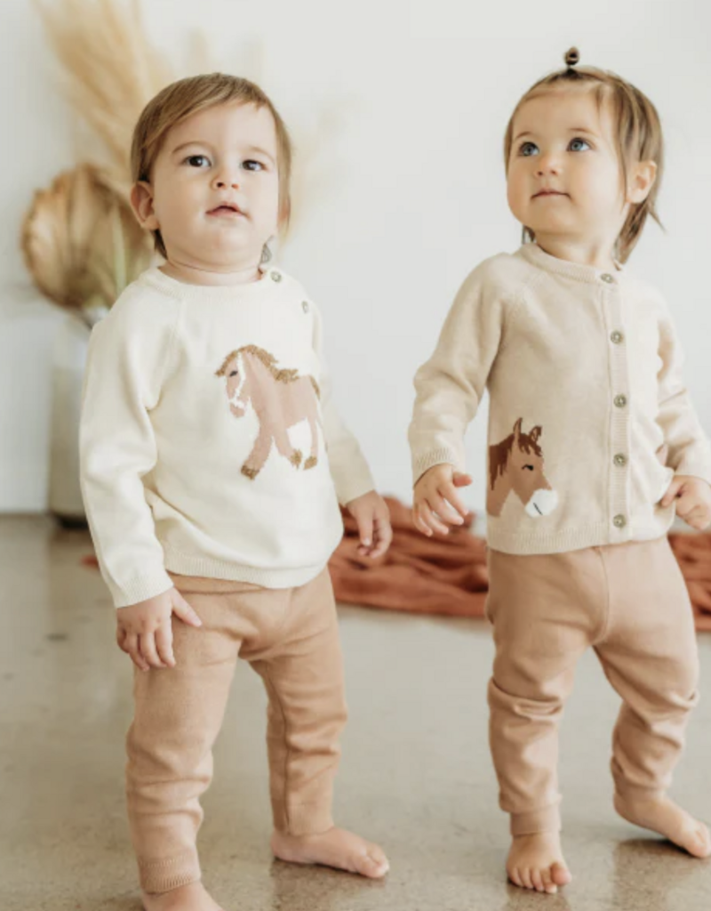 Viverano Pocket Baby Knit Pants Chai