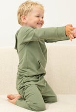 Sweet Bamboo Hooded Jogger Set Army Green
