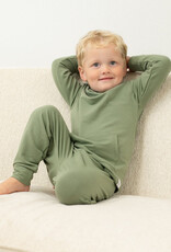 Sweet Bamboo Hooded Jogger Set Army Green