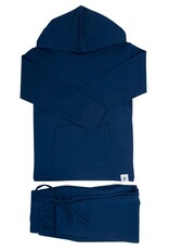 Sweet Bamboo Hooded Jogger Set Deep Navy