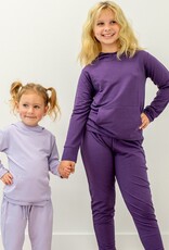 Sweet Bamboo Hooded Jogger Set Orchid Petal
