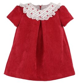 Luli & Me Randalls Red Bib Dress