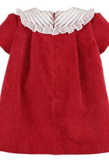 Luli & Me Randalls Red Bib Dress