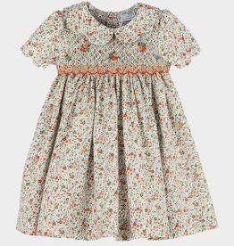 Luli & Me Autumn Glow Smock Dress