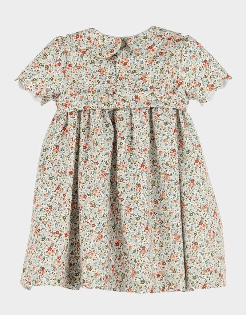 Luli & Me Autumn Glow Smock Dress