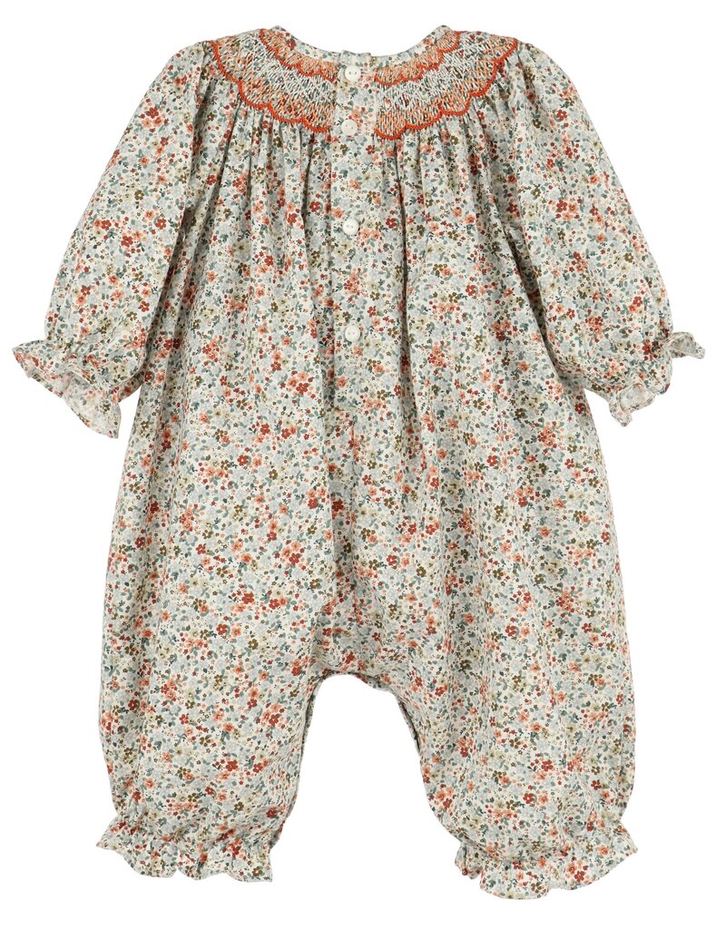 Luli & Me Autumn Glow Smock Bubble