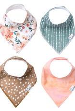 Copper Pearl Baby Bandana Bib Set 4 Autumn
