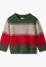 Hatley Kids holiday combo crew neck sweater eden