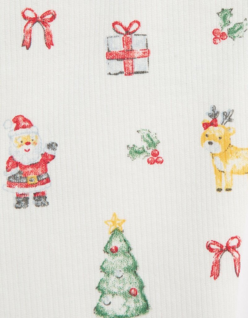 Little Me christmas bodysuit set