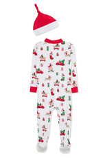 Little Me puppy zip front