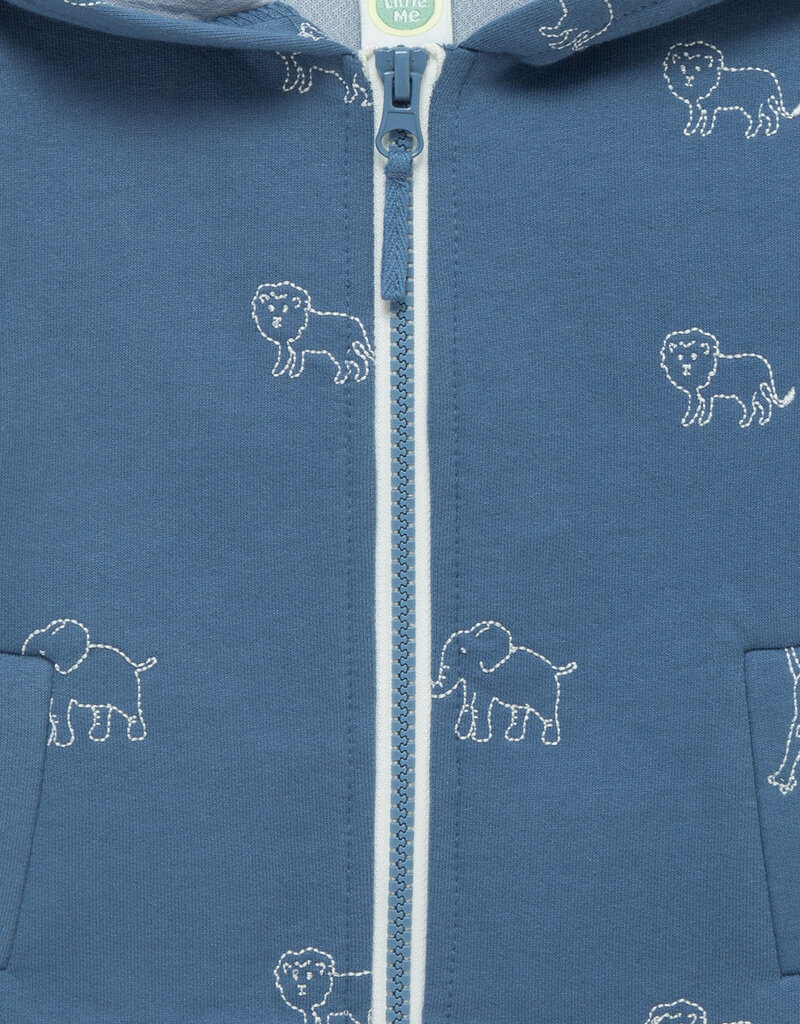 Little Me safari 2pc hoodie set