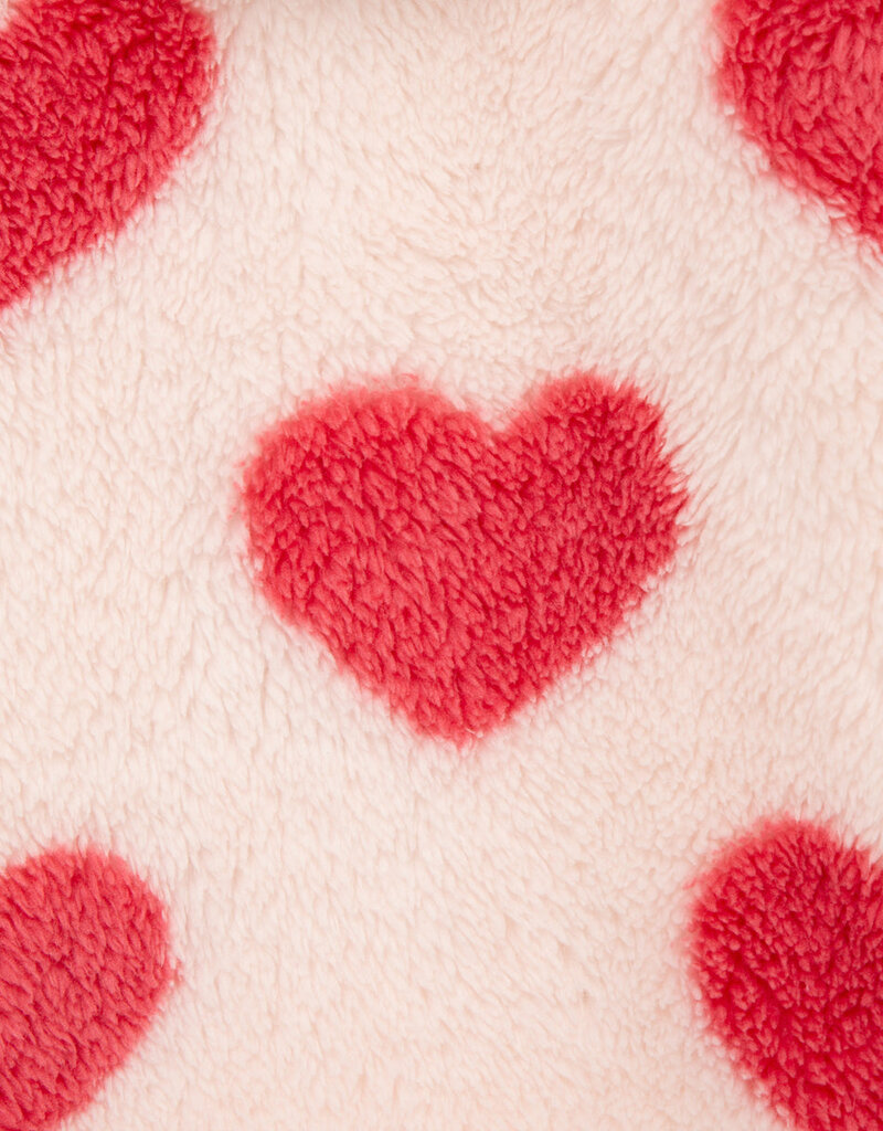 Little Me heart 3pc sherpa set