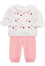 Little Me hearts active set
