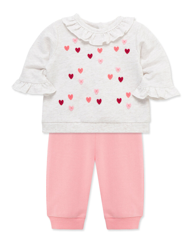 Little Me hearts active set