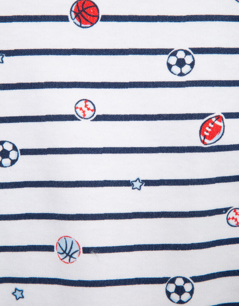 Little Me Sports Star Footie w/Hat