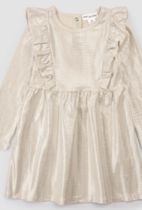 miles the label GOLD L/S DRESS KNIT