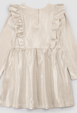 miles the label GOLD L/S DRESS KNIT