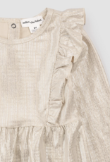 miles the label GOLD L/S DRESS KNIT