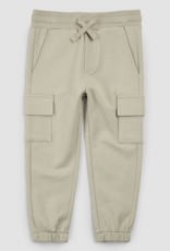 miles the label CARGO JOGGER KNIT GREEN DUSTY