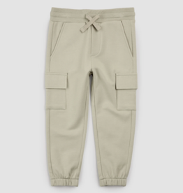 miles the label CARGO JOGGER KNIT GREEN DUSTY